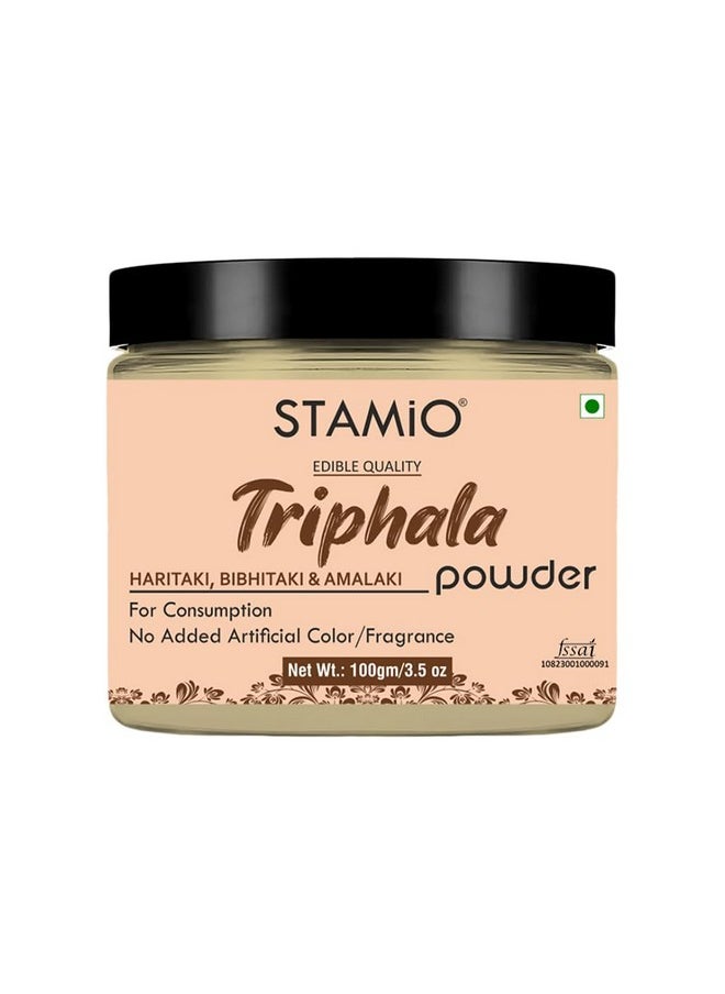 Triphala Powder 100 Gm | Amalaki | Bibhitaki | Haritaki | Digestive Health | In Jar 3.53 Oz - pzsku/Z75F0C1E9270B511BE9F5Z/45/_/1728309548/00d5952d-a3c2-43de-b45c-281accd813c6