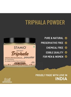 Triphala Powder 100 Gm | Amalaki | Bibhitaki | Haritaki | Digestive Health | In Jar 3.53 Oz - pzsku/Z75F0C1E9270B511BE9F5Z/45/_/1728309552/3c2c4bd1-b261-4e60-82a5-954df2b8bba0