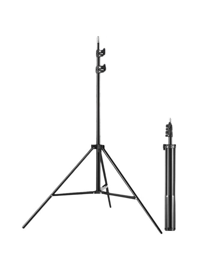 Sidande Phone Tripod, Full-Body Shooting Tool, Selfie Photography, Lightweight Iron Lamp Stand, 2.0-Meter Carbon Steel Lamp Stand - Image 2