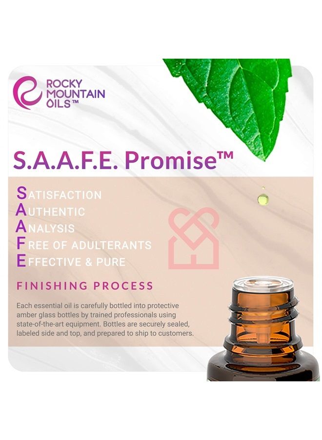 Rocky Mountain Oils Peppermint Essential Oil - 100% Pure and Natural Aromatherapy Essential Oils for Diffusers, Topical, and Home - 15ml - Image 3