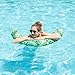 FindUWill Inflatable Pool Floats Chair 2 Pack Water Floating Pool Chair Adult Soft Fabric Covered Pool Lounger Float with Sling Pool Noodles for Adult Flamingo Green - Image 4