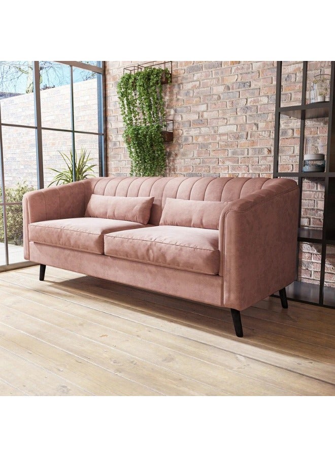 كستم ديكو أريكة مخملية بثلاثة مقاعد من كوستوم ديكو - أريكة مُنجدة مُخصصة لغرفة المعيشة، بتصميم أنيق وراحة فائقة - Image 2