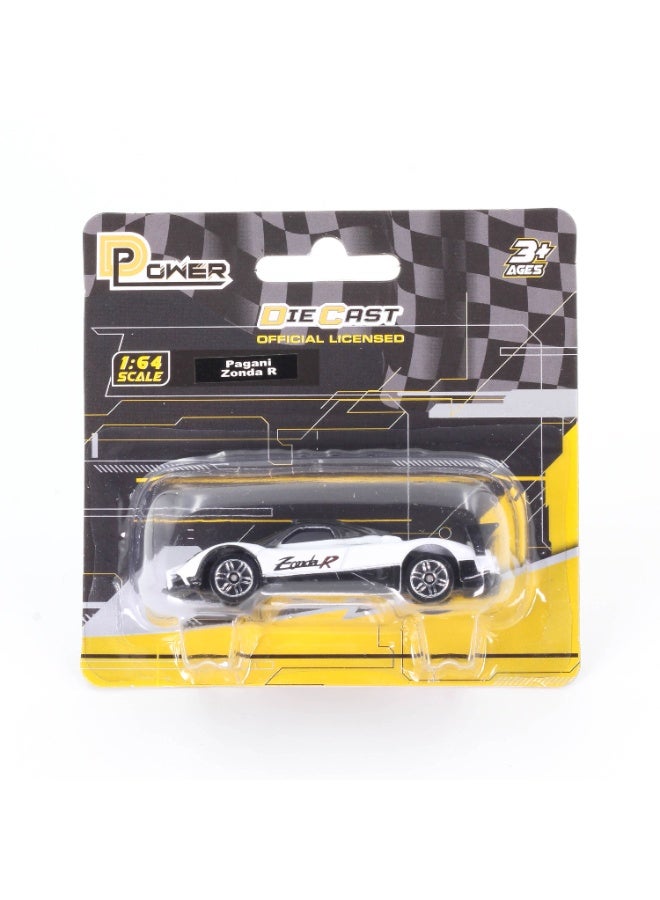 D-Power 1:64 Diecast Pagani Zonda R  Collectible Mini Supercar - Image 4