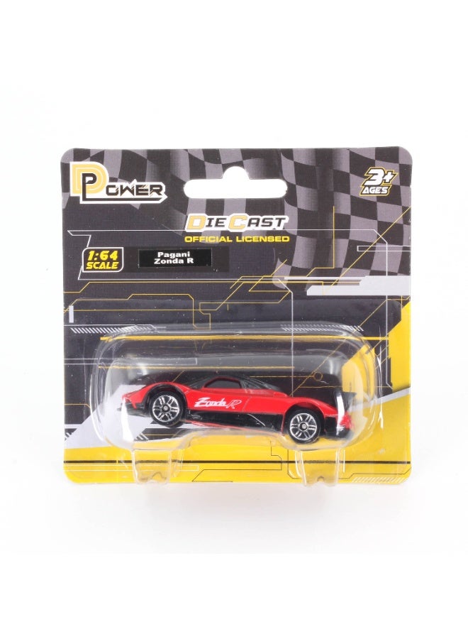 D-Power 1:64 Diecast Pagani Zonda R  Collectible Mini Supercar - Image 3