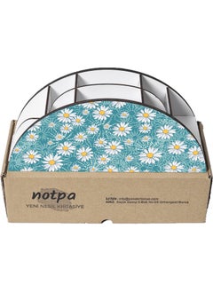 KutuTR Wooden Vip Daisies Model Rainbow Ruler Desktop Pen Holder Organizer Mounted Boxed  - Image 5