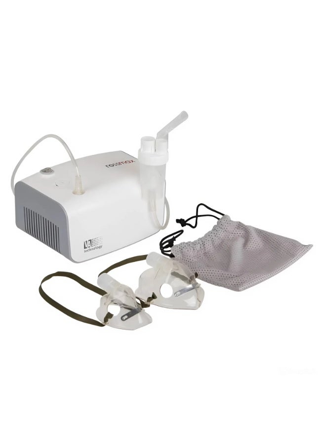Rossmax Breathe Easier with Rossmax NB500 Heavy Duty Nebulizer High Performance Inhalation offers an effective and quick solution for asthma and breathing difficulties. It converts liquid medication into fine mist for easy inhalation, delivering the treatment directly to the airways to alleviate symptoms quickly and improve breathing It can be used very easily by family members Device  Rossmax Nebulizer NB500 Effective and Precise Respiratory Treatment  Medical Nebulizer Rossmax NB500 Durable and High Quality Inhalation Device Rossmax nebulizer heavy duty nebulizer Rossmax inhalation device high performance respiratory treatment medical nebulizer durable inhalation device effective nebulizer high quality inhalation precise respiratory treatment nebulizer for kids and adults health medical supplies and equipment home care nebulizers health medical supplies and equipment daily living aids health - Image 2