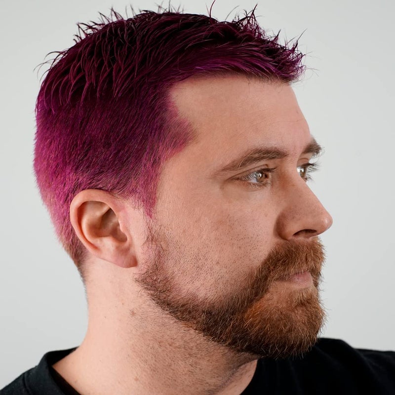 MANIC PANIC Classic Divine Wine Semi Permanent Hair Color - Deep Red-Based Pink Hair Dye for Women & Men That Lasts 4-6 Weeks - Vegan, Ammonia & Cruelty-Free - Create & Mix Custom Shades (4oz) - Image 4