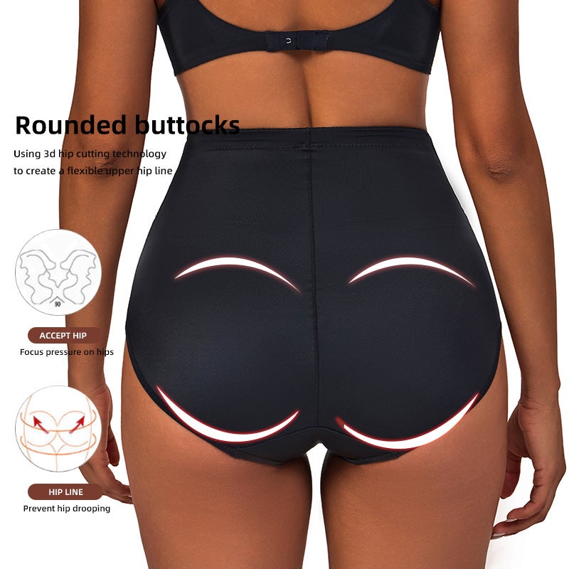 Factory Body Shaping Hip Slimming Pants Tight Postpartum Abdominal Pants High Waist Briefs - Image 4
