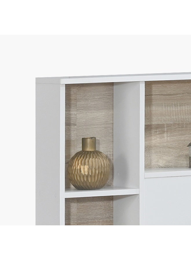 Home Box Kulltorp King Bed with Side Storage - White - Image 3