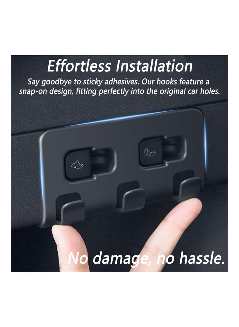 SYOSI - Trunk Organizer Hook Fit For Tesla Model Y, Fit for 2021-2023 Tesla Model Y Accessories, Trunk Hook Car Grocery Organizer Trunk Tote Trunk Grocery Bag Hooks, Tesla Y Accessories Model Y 2023 Holders - Image 1