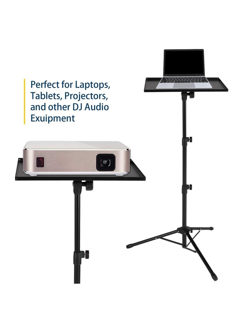 ELTRAZONE Projector Stand,Laptop Tripod Stand Adjustable Height 17.7 to 47.2 Inch , Portable Projector Stand Tripod for Outdoor Movies - Image 3