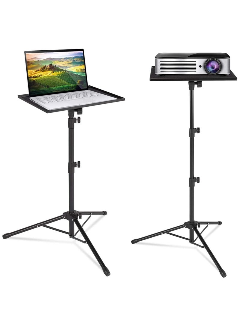 ELTRAZONE Projector Stand,Laptop Tripod Stand Adjustable Height 17.7 to 47.2 Inch , Portable Projector Stand Tripod for Outdoor Movies - Image 1