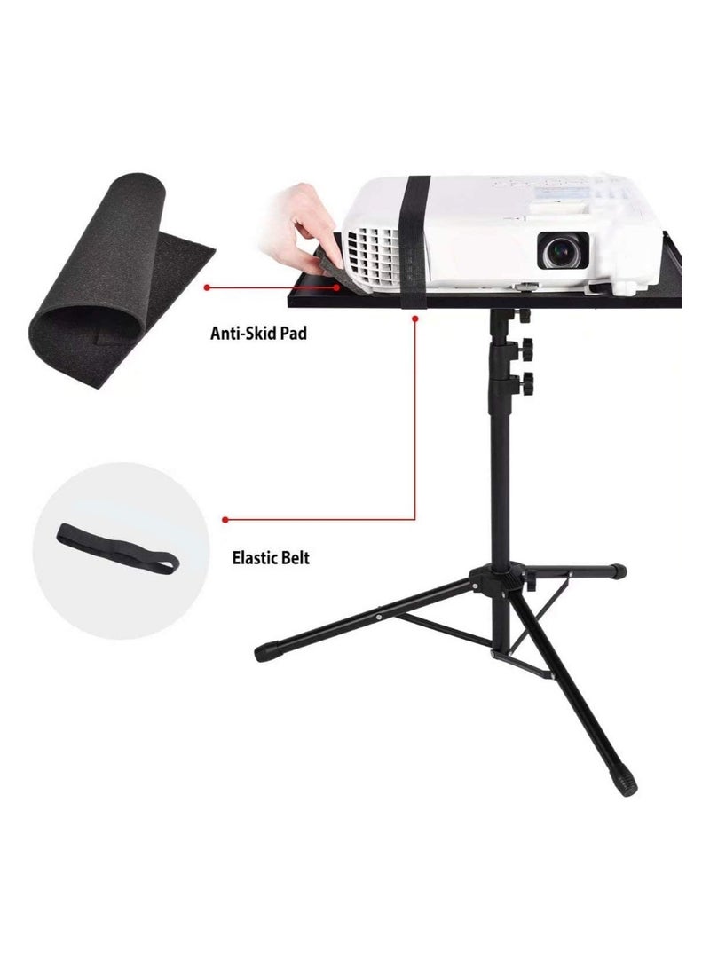 ELTRAZONE Projector Stand,Laptop Tripod Stand Adjustable Height 17.7 to 47.2 Inch , Portable Projector Stand Tripod for Outdoor Movies - Image 4
