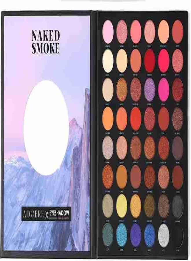 ADOERE باليت ظلال العيون أدوير ناكد سموك 48 لون زاهي، فني ومحترف، لامع 57.6 جرام (متعدد الألوان) - Image 1