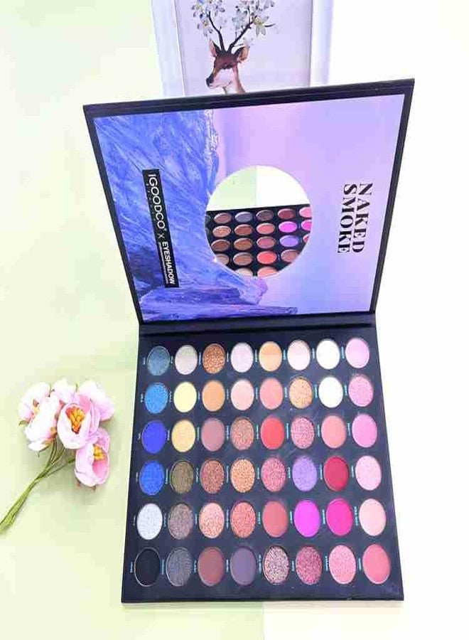 ADOERE باليت ظلال العيون أدوير ناكد سموك 48 لون زاهي، فني ومحترف، لامع 57.6 جرام (متعدد الألوان) - Image 4