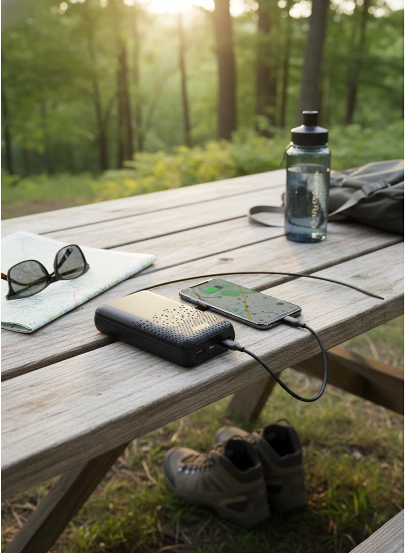 جرين ليون بنك طاقة بسعة 20000mAh (سلسلة Rome)، شاحن محمول بسعة 20000mAh، حزمة بطارية بشحن سريع لهواتف iPhone 17-12، Samsung، iPad، AirPods، Switch، Xiaomi والمزيد - Image 5