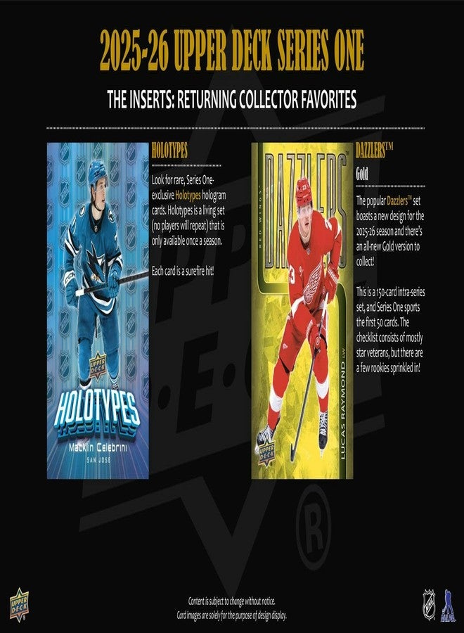 Upper Deck 2025-26 Series 1 Hockey Collector's Tin - Image 5