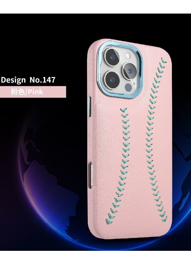 JSJM IP14 PRO MAX JSJM BACK CASE FOR APPLE IPHONE 14 PRO MAX ( Design 147 ) [Pink Color] - Image 2