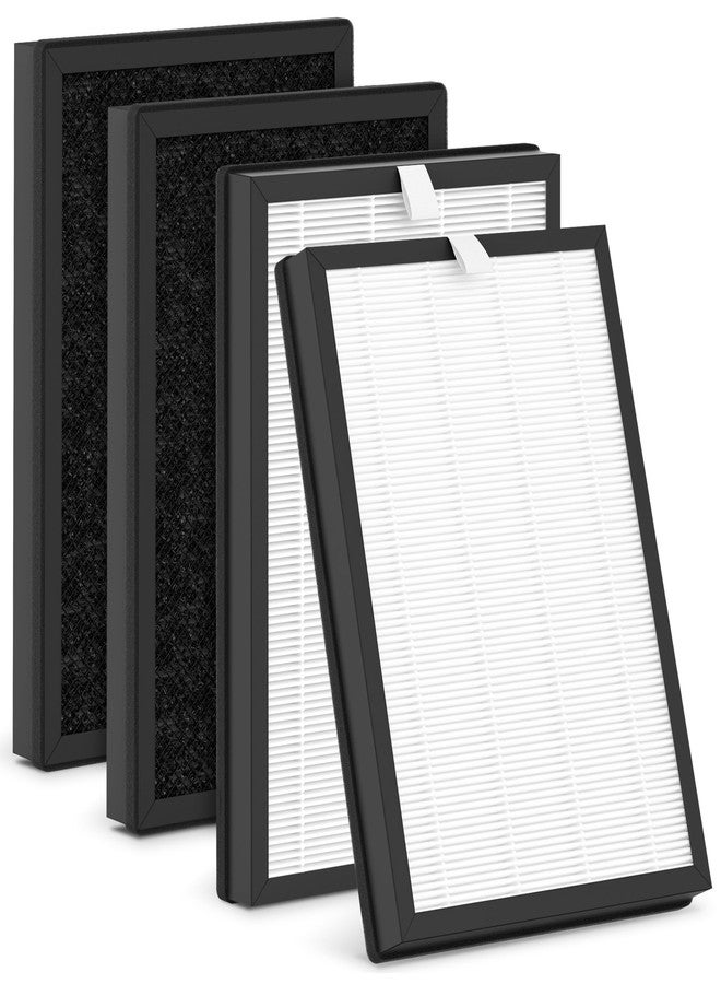 FMDZFL C3500 Replacement Filter Compatible with LUFTRUM C3500 and C3500 WiFi Air Purifier, H13 True HEPA Filtration Activated Carbon Filter (4 Pack-4 Filters) - Image 1