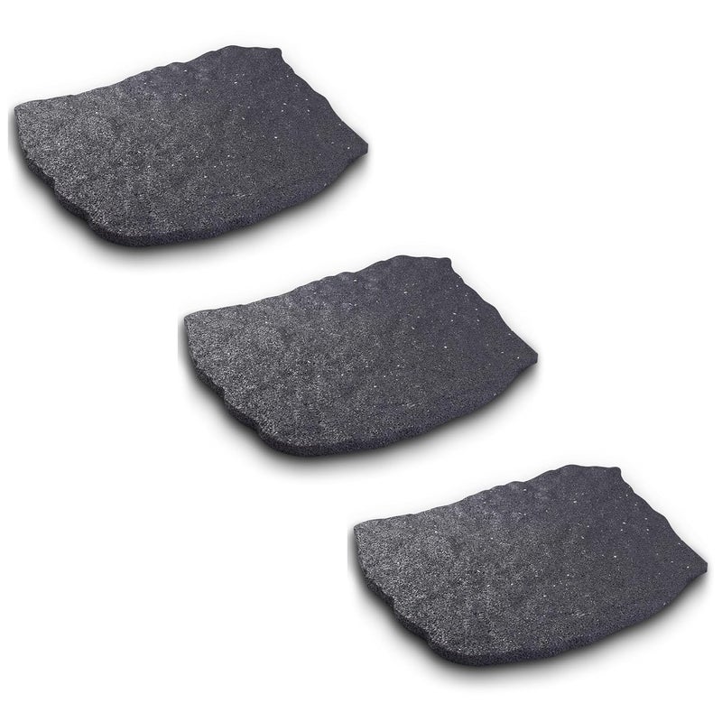 Sharpex Combo 3 Rubber Stepping Stones for Garden Natural Grey Design Decorative Walkway for Outdoor Pathway, Lawn, Yard, Home, Landscaping Perfect Personalized Stepping Stones (3) - Image 1