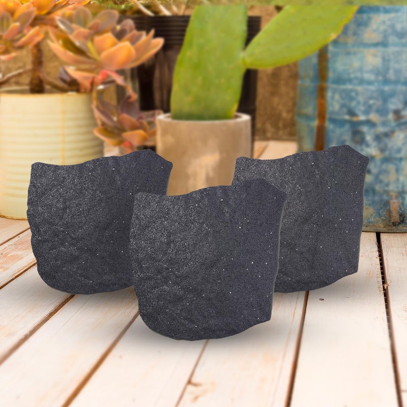 Sharpex Combo 3 Rubber Stepping Stones for Garden Natural Grey Design Decorative Walkway for Outdoor Pathway, Lawn, Yard, Home, Landscaping Perfect Personalized Stepping Stones (3) - Image 4