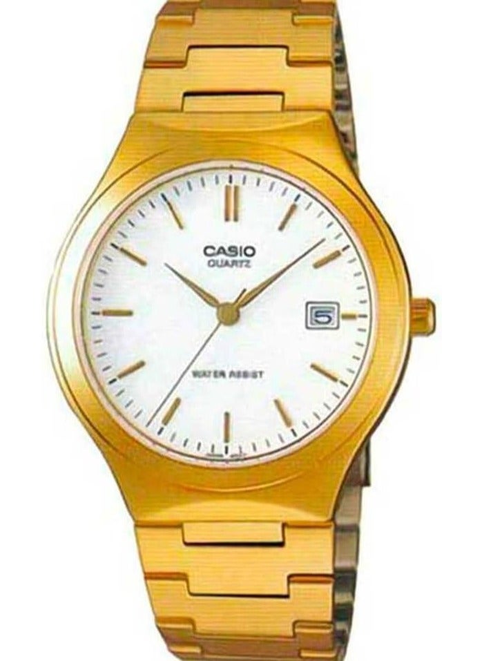 كاسيو ساعة كاسيو أنالوج MTP-1170N-7ARDF للرجال بمينا ذهبي وستانلس ستيل - Image 1