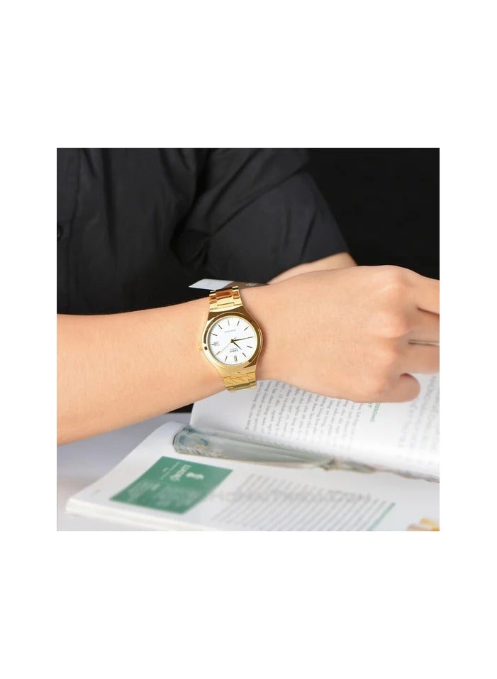 كاسيو ساعة كاسيو أنالوج MTP-1170N-7ARDF للرجال بمينا ذهبي وستانلس ستيل - Image 2