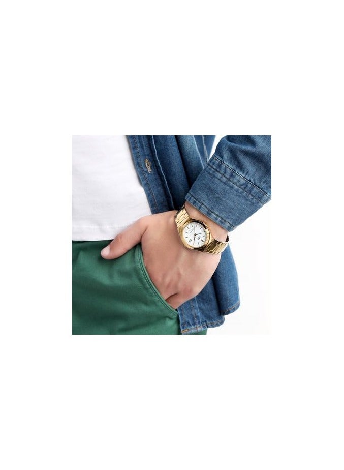 كاسيو ساعة كاسيو أنالوج MTP-1170N-7ARDF للرجال بمينا ذهبي وستانلس ستيل - Image 3