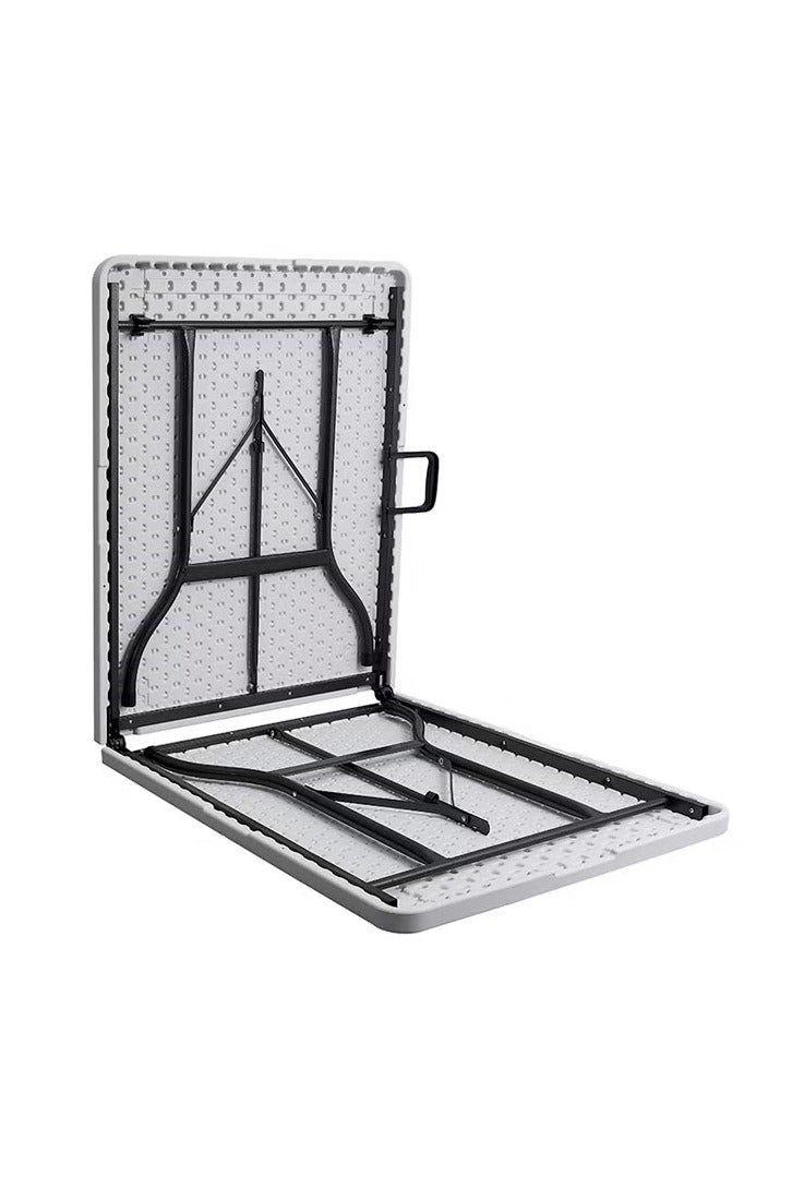 طاولة قابلة للطي أبيض 180x70سم - Image 2