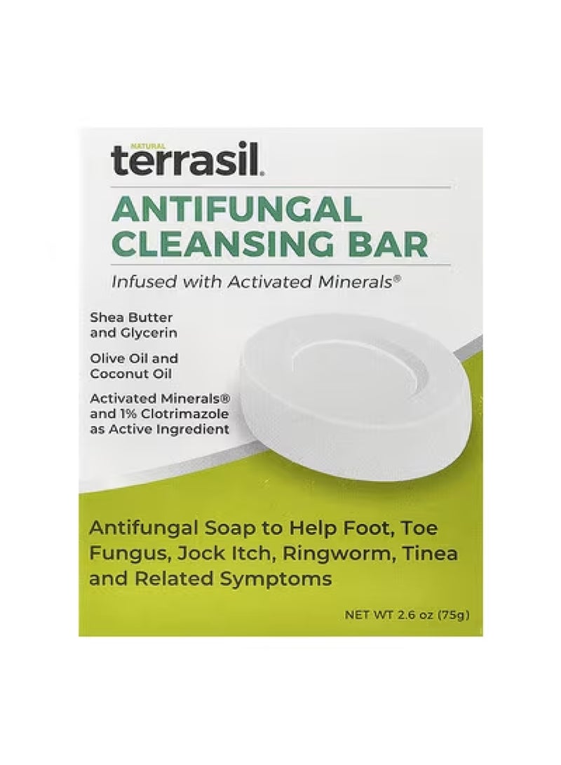 Antifungal Cleansing Bar Soap, 2.6 oz (75 g)