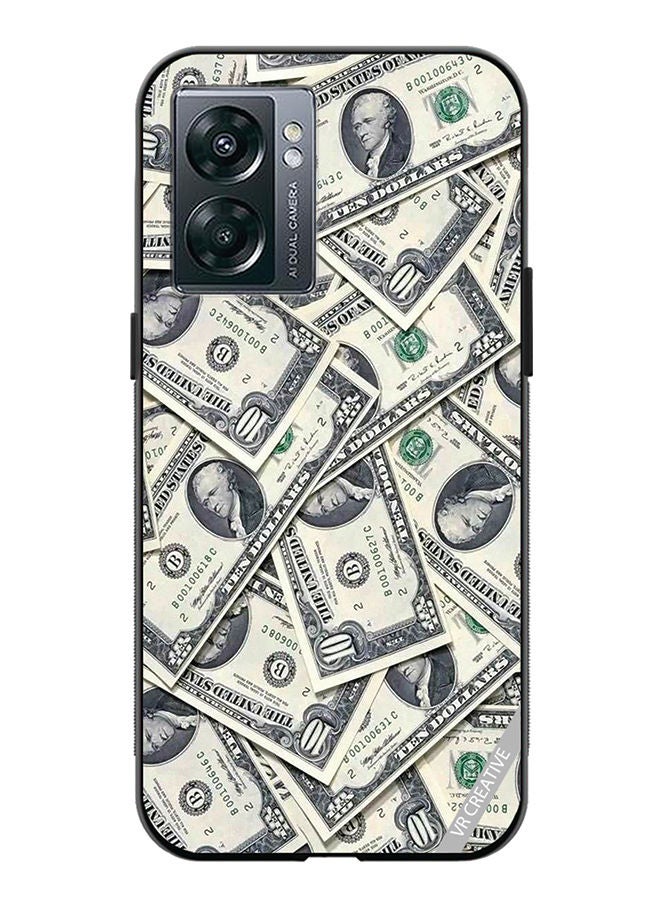 VR CREATIVE Protective Case Cover For OnePlus Nord N300 Money Design Multicolour - Image 1