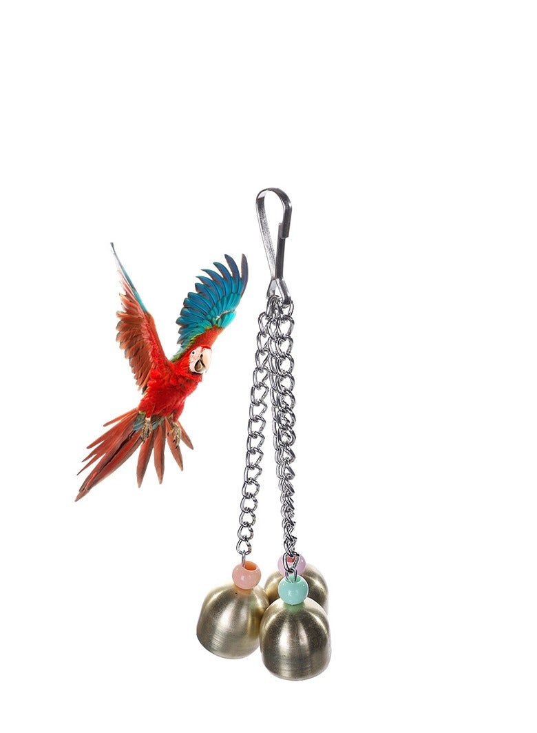 ألعاب الببغاء سبائك أجراس قفص الطيور الملحقات دقات الرياح - Image 1