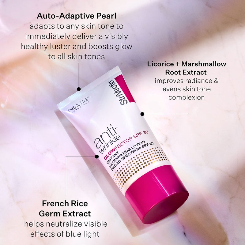 StriVectin GlowFector Instant llluminating Lotion Broad Spectrum SPF 30, Boosts Skin Radiance, 1 oz. - Image 4