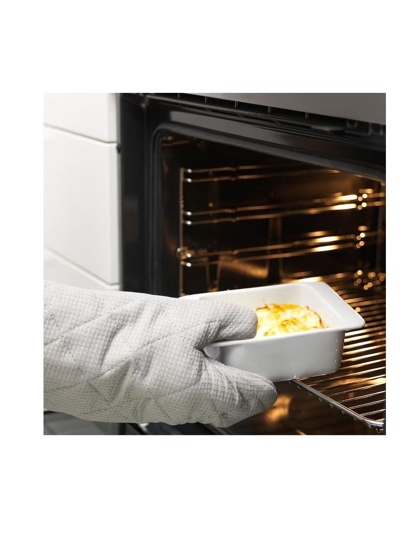 Oven dish, white18x13 cm - Image 2