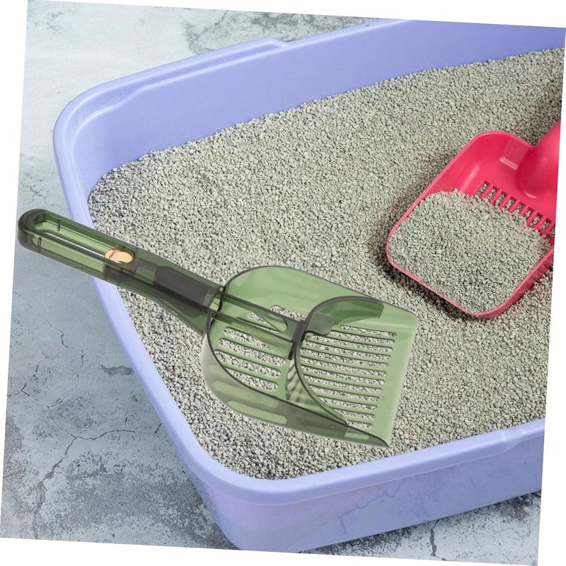 Cat Litter Scoop Sifting Shovel for Cats Hamsters Comfortable Handle Easy Design for Effortless Waste Removal and Litter Box Maintenance - Image 5