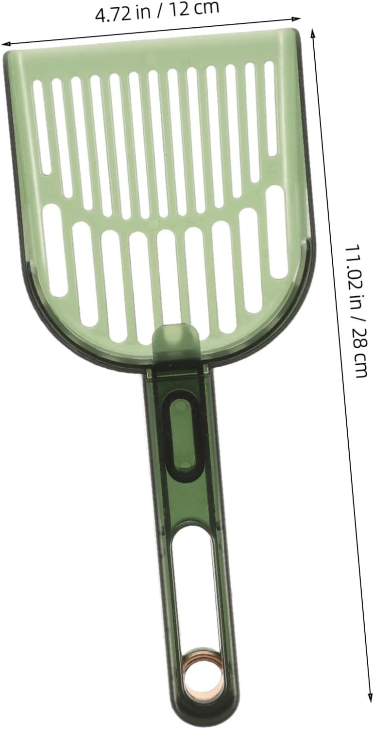 Cat Litter Scoop Sifting Shovel for Cats Hamsters Comfortable Handle Easy Design for Effortless Waste Removal and Litter Box Maintenance - Image 4