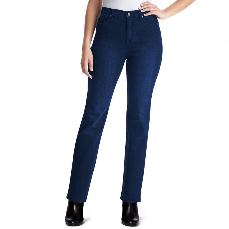 GLORIA VANDERBILT Womens Amanda Classic High Rise Tapered Jean Portland Wash 4 Average