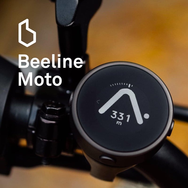 Beeline Beeline Moto GPS Computer - Silver | Worldwide Route Planning | Weatherproof | USB Charging | Sat Nav for Motorcycle & Scooter with Strap Mount  - Image 2