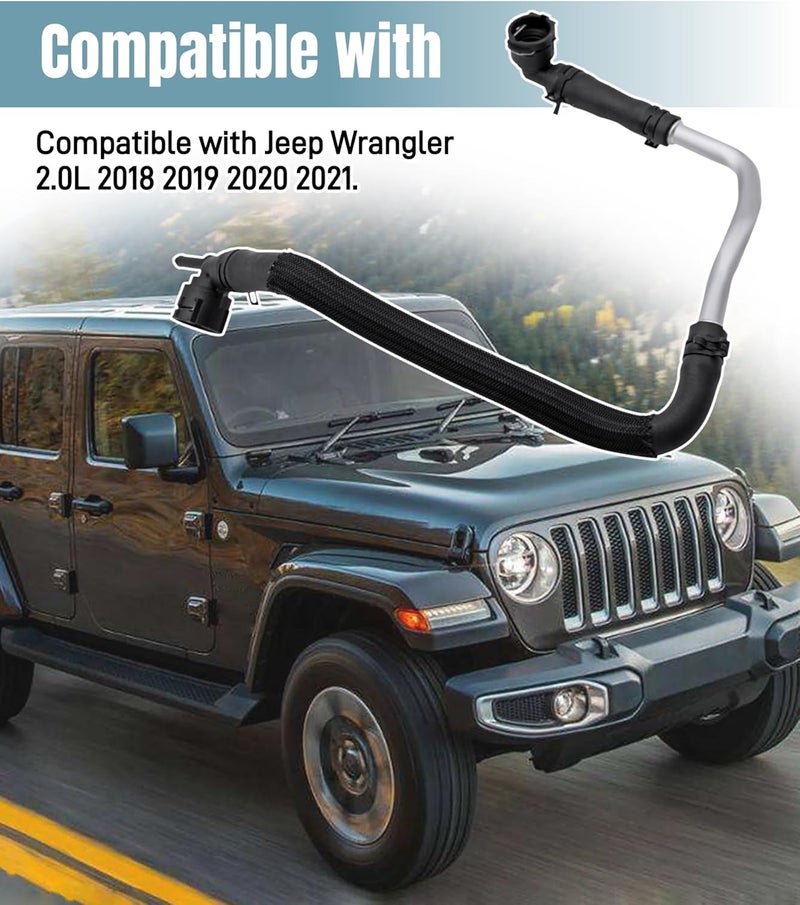 Maigoo HVAC Heater Hose Kit 68280784AB for 2018-2021 Jeep Wrangler 2.0L - Image 2