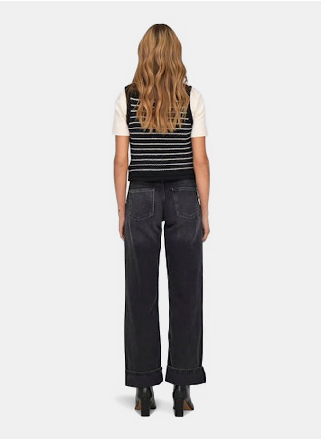 ONLY Onlbeli Life Sl O-Neck Top Ex Knt  - Image 4