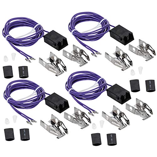HIFROM Replace WB17T10006 Surface Element Ceramic Receptacle Block Refrigerator Oven plug connector for GE (4pcs) - Image 1