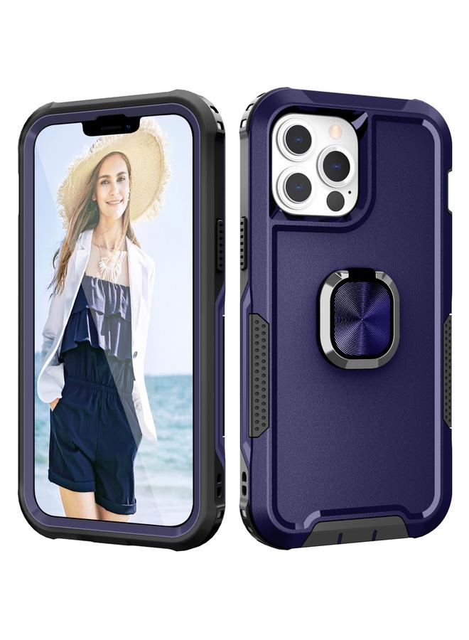 Zaboon Case For iPhone 13 Pro 3 in 1 PC + TPU Phone Case with Ring Holder - Image 1