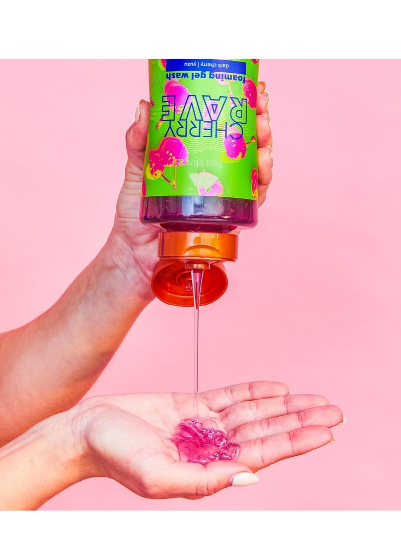 Tree Hut Tree Hut Cherry Rave Foaming Gel Wash | Cleanse & Soothe Skin Without Stripping Moisture | Made with our Hydrating Oil Complex | Limited Edition Fall | 18 fl oz.  - Image 2