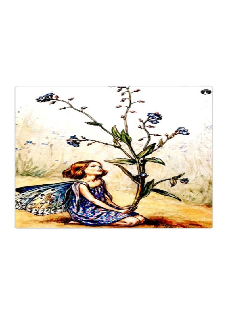 RKN Printed Anti-Slip Gaming Mouse Pad Multicolor