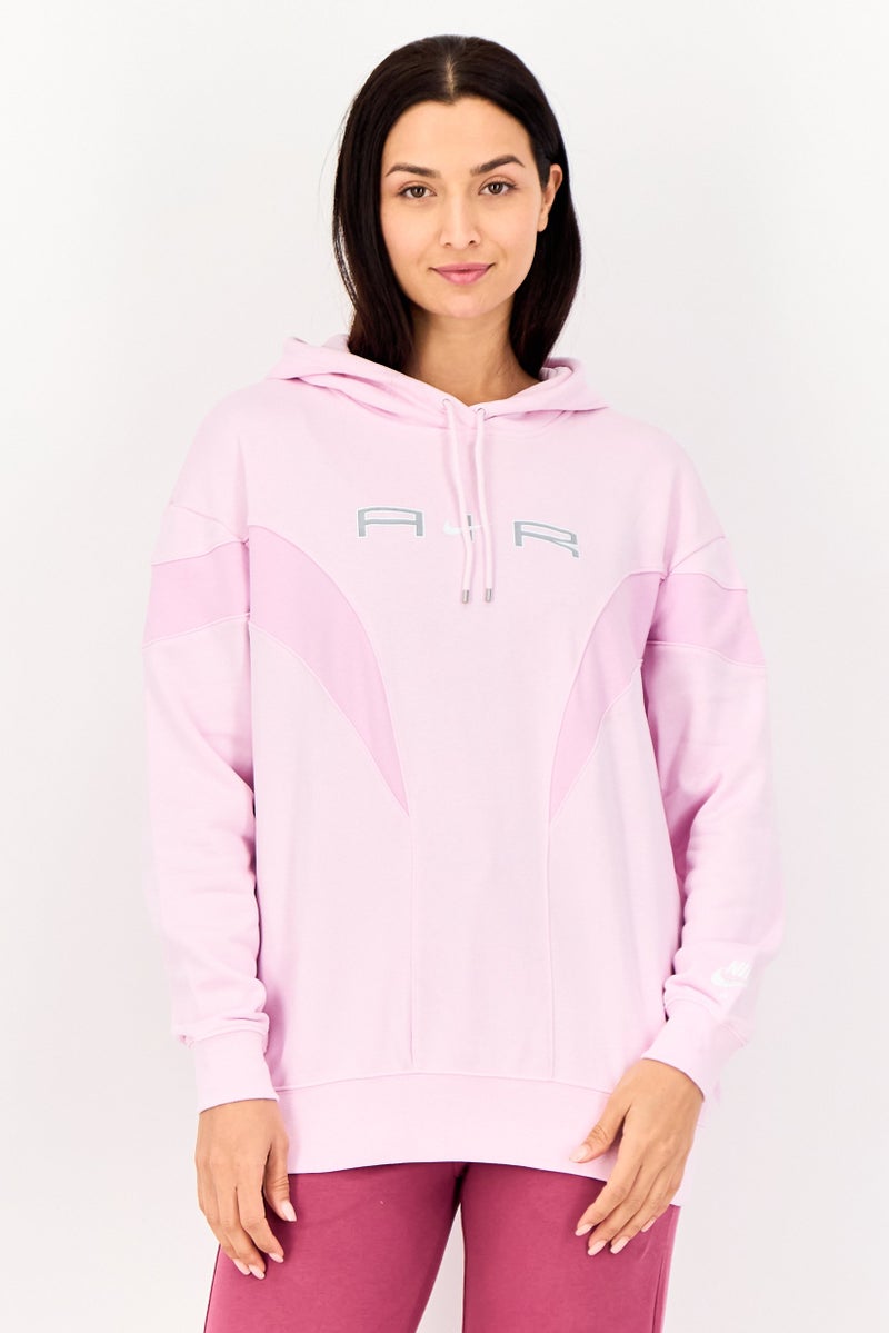 Nike X Air Women Sportswear Fit Outdoor Hoodies, Pink - Image 1
