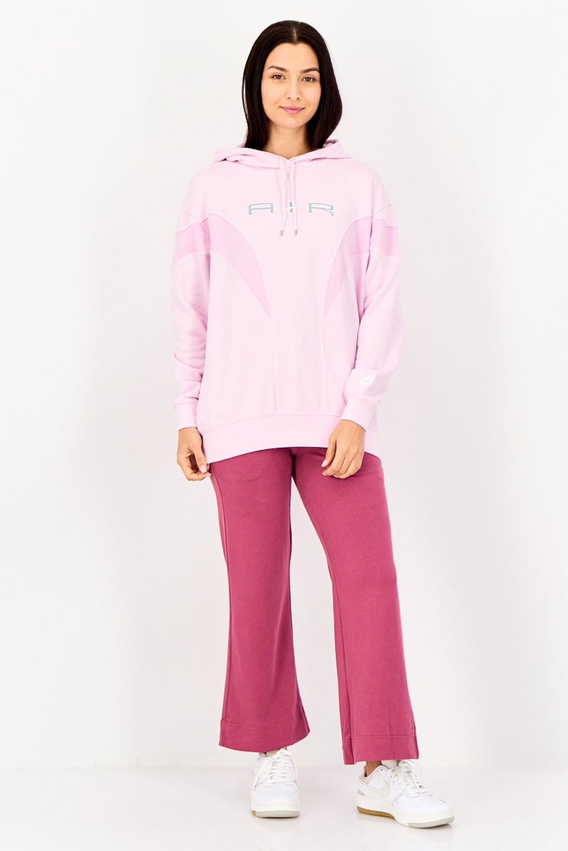 Nike X Air Women Sportswear Fit Outdoor Hoodies, Pink - Image 4