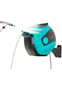 SUNRISE SUNRISEGarden Hose Reel Water Gun With Wall Mount High Pressure Watering for Garden Watering Car Wash  - Image 1