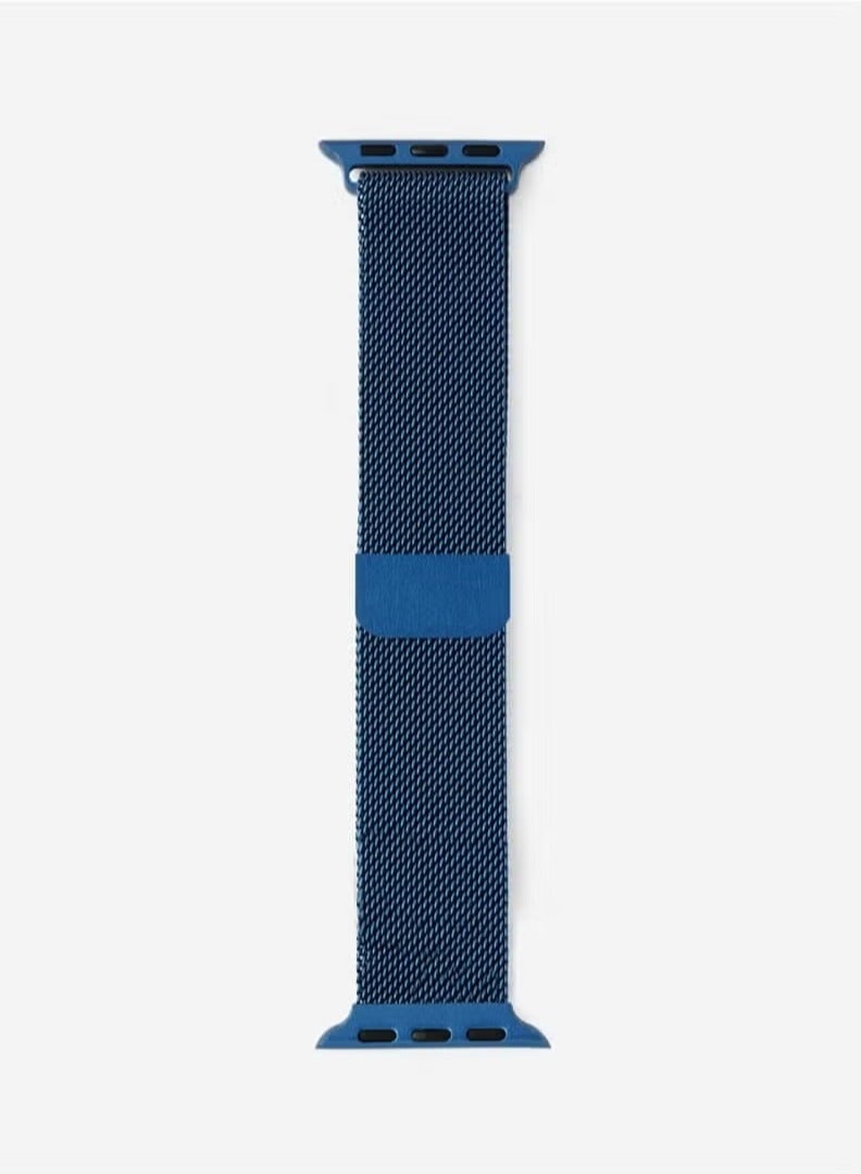Milanese Apple Watch Strap 42mm 44mm 45mm 49mm – Premium Stainless Steel Adjustable Mesh Band for Apple Watch Series 1-8 & SE, Elegant, Durable, Comfortable Fit for Men & Women, Ideal for Everyday Use
