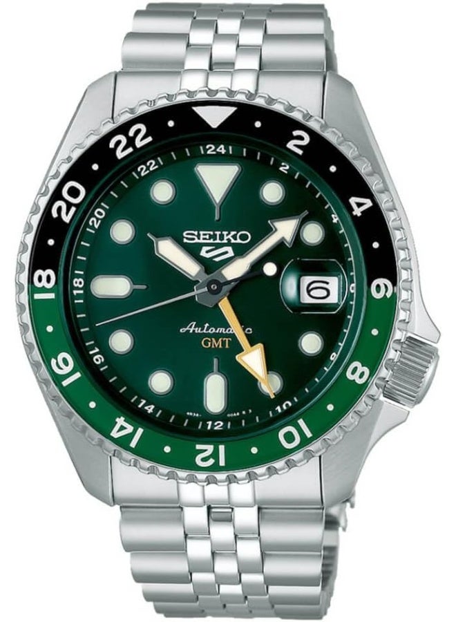 Seiko ساعة سيسكو SSK035K1 5 سبورت أوتوماتيكية GMT للرجال - Image 1