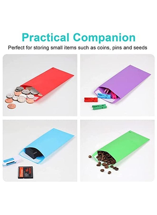 Generic Cash Envelopes 120 Pack 3.2x6.6inch, Money Envelopes for Cash, Key Envelopes for Coins, Checks, Gift Cards & Tickets  - Image 2